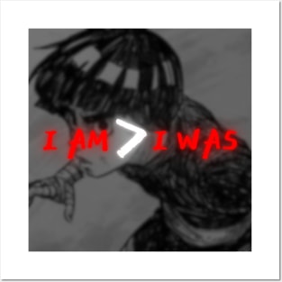 I AM > I WAS, anime, gym Posters and Art